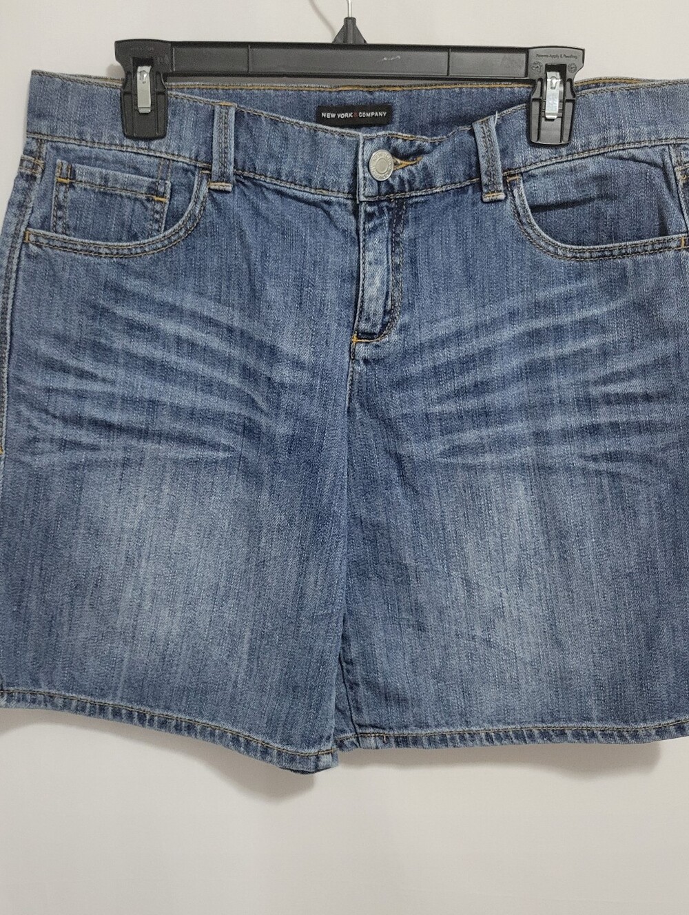 New York & Company Blue Denim Shorts, Size 8